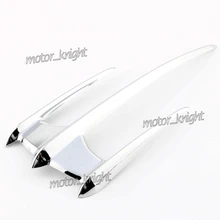 Cromo triceptor paralama frontal ponta accent, para yamaha raider estrela xv1600 1700 1900 xvs1300 v star 1100/1300/250/650/950