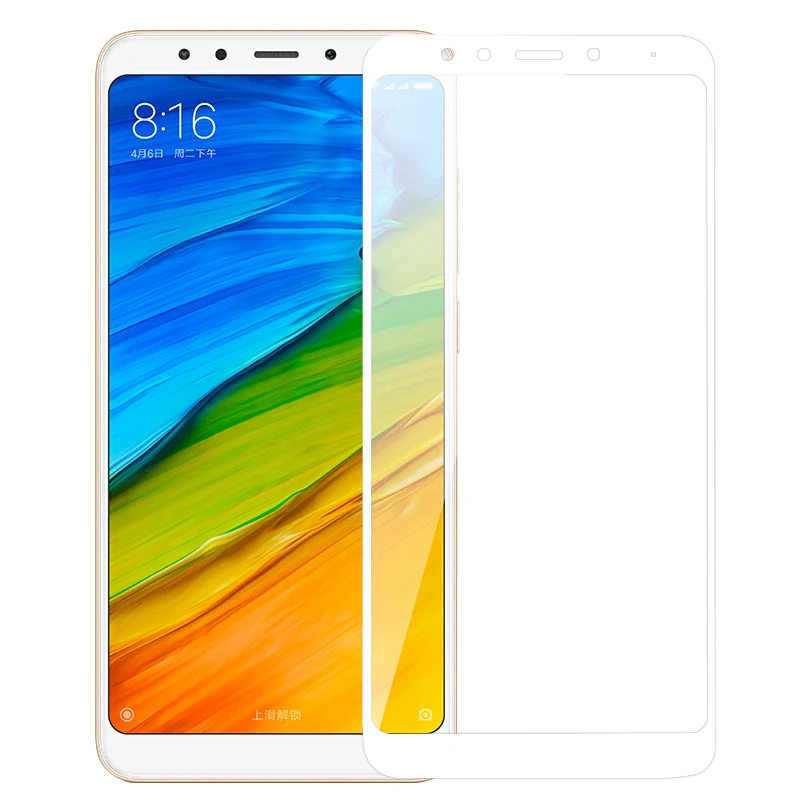 MAKAVO для Xiaomi Redmi 5 закаленное стекло 2.5D полное покрытие экрана Защитная пленка для Xiaomi Redmi 5 Plus стекло Redmi5