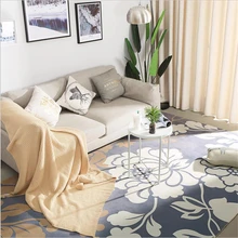 Европейский ковер, элегантные цветочные коврики, Нескользящие Коврики для пола, коврики для дома, гостиной, коврики для детской комнаты, напольный коврик