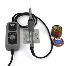 220V 908+ 60 Вт Электрический Утюг паяльная станция портативный паяльная станция