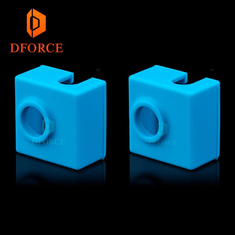 

DFORCE Super high quality cartridge heater bock silicone socks socks for MK9 heated block for MK9 hotend I3 CR10 nozzle