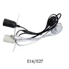 1.8M EU Dimmer Power Cord Cable E27 E14 Lamp Bases round plug with switch wire for chandelier E14 Bulb Holder Lamp 220V 110V ► Photo 1/6