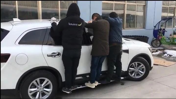 Ходовая панель боковой бар ноги шаг педали для Renault Koleos, новейший дизайн, поставляется с брызговиком, самый популярный в Китае в настоящее время