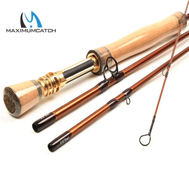 Cheap 8 wt Fly Fishing Rod Graphite IM12 Fast Action Full-Well Handle 9ft 8 weight Rod For Fly Fishing