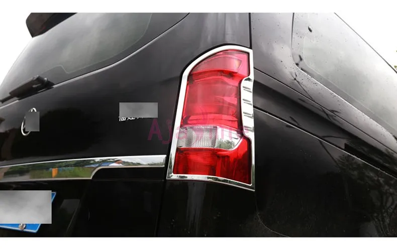 

Accessories For Mercedes Benz Vito W447 Chrome Car Styling 2014-2017 Taillight Cover Panel Light Trim Overlay Panel Plate