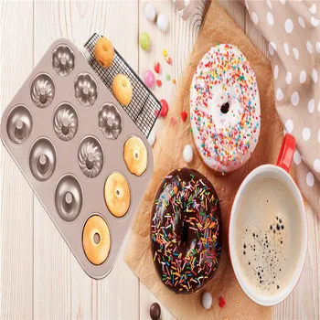 

Steel Stainless Steel Donuts Mold Non-Stick Cake Biscuit Mold