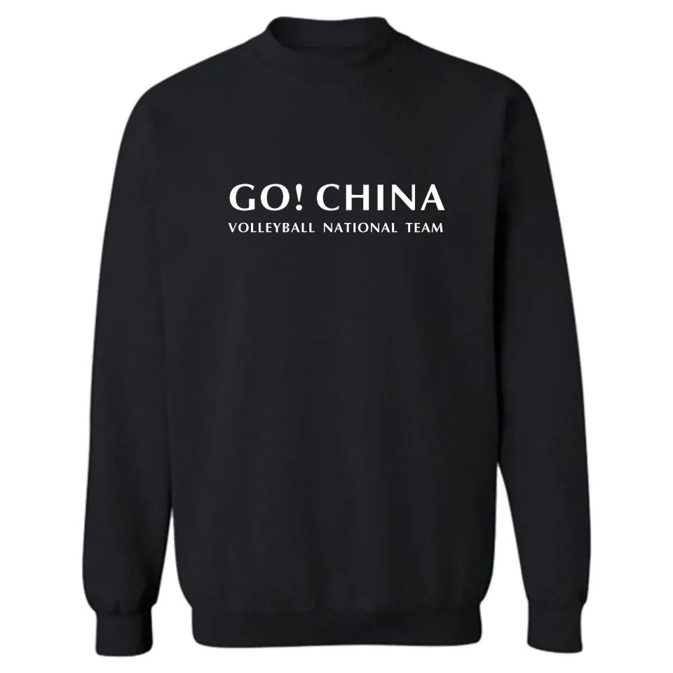 Go China Hoodies Print Glorious National Team Clothing Capless