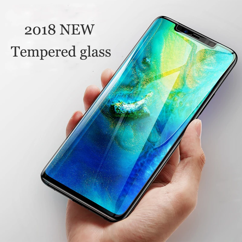 

UV Light Liquid Tempered Glass for Huawei Mate 20 pro Mate20 Screen Protector for HUAWEI P30 pro P20lite full Glue glass film