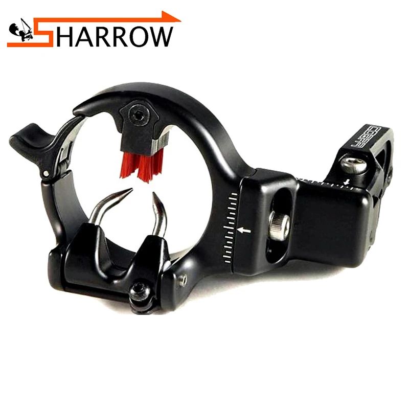 

1 Set Archery Arrow Rest Micro Brush Adjustable RH Stable Slow Vibration Portable For Compound Bow Hunting Shooting Accessories