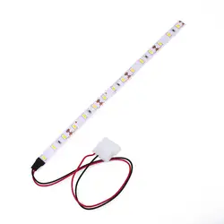 25 см 3528SMD DC12V 3 Вт 15 шт. бусины световая полоса луч лампы для корпуса компьютера