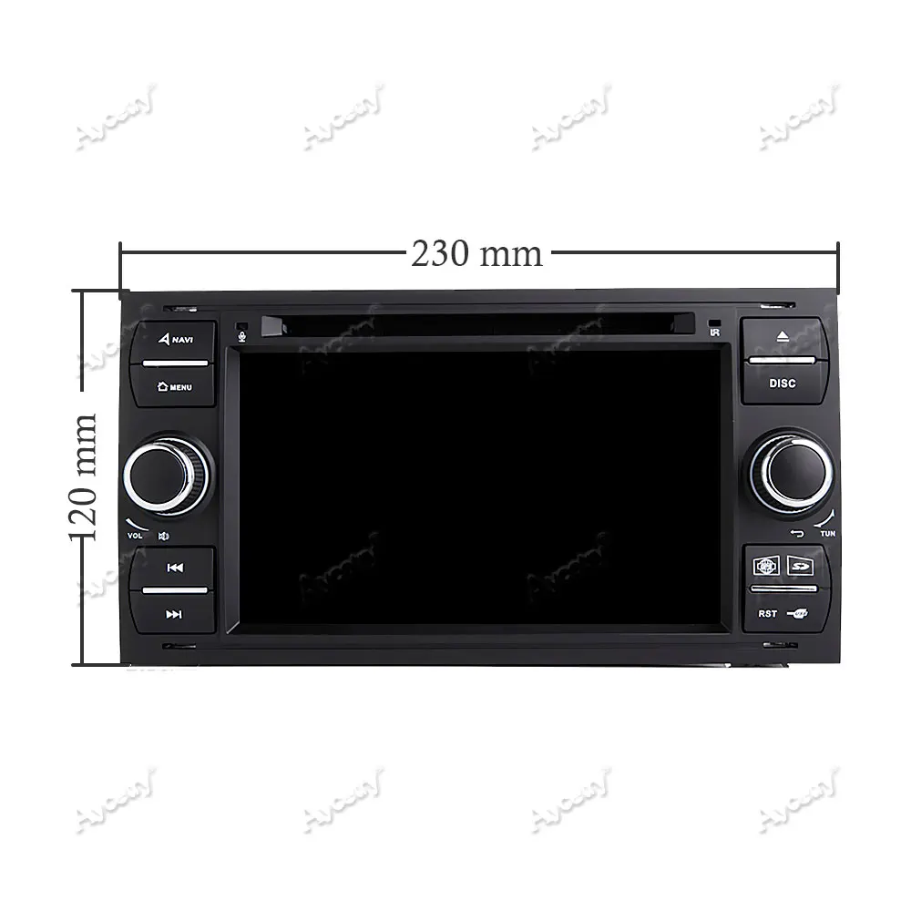 Excellent 4G+64G Car DVD Player Android 9.0 2 din In Dash For Ford Transit Focus Connect S-MAX C-MAX Kuga Mondeo Car Radio GPS multimedia 17