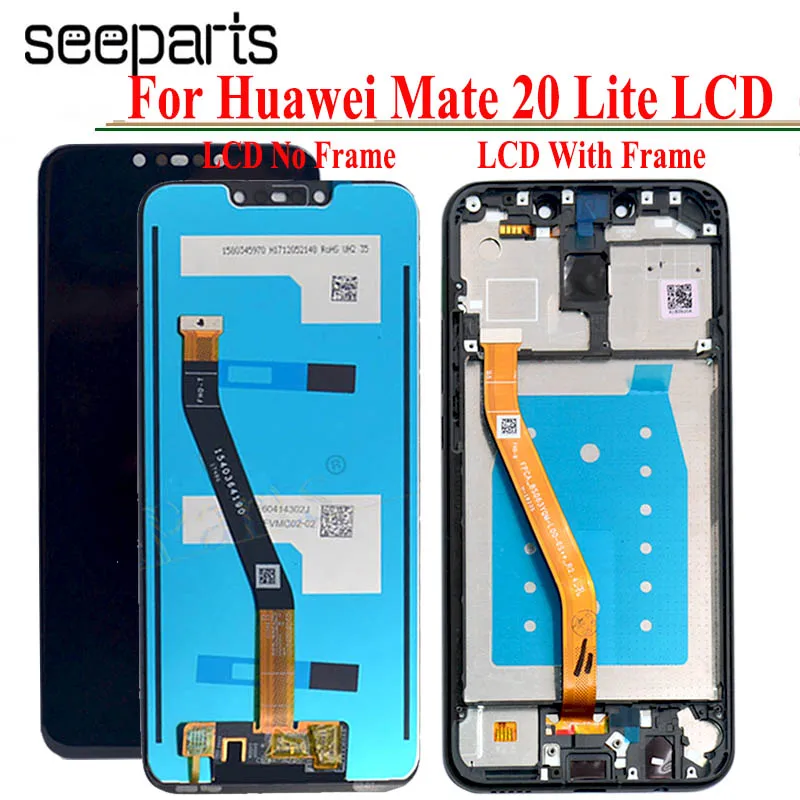 6.3 "Per Huawei Mate 20 Lite Display Lcd Touch Screen Per Huawei Sne-Al00 Sne-Lx1 Lx2 Lx3 Ine-Lx2 Display Riparazione Schermo Del Telefono