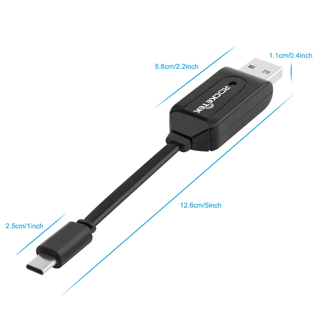 Rocketek usb 2,0 считыватель карт памяти OTG type c адаптер кардридер ...