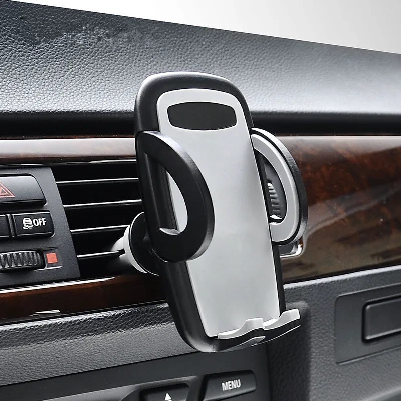 Universal Mobile Phone Holder Mount Stand Bracket Car Windshield Air Vent Mount Stand Support for 360 Degree Adjustment Car Air Vent Mount Phone Holder Tbalet Desktop Holder Stand  (4)