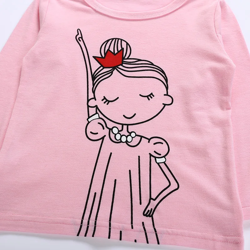 SOSOCOER/комплект одежды для маленьких девочек, футболка с длинными рукавами и рисунком+ штаны, 2 предмета, милый детский костюм для девочек, комплекты одежды