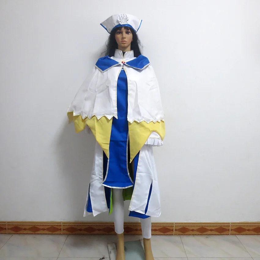 

Goblin Slayer Onna Shinkan Priestess Perucas Christmas Party Halloween Uniform Outfit Cosplay Costume Customize Any Size
