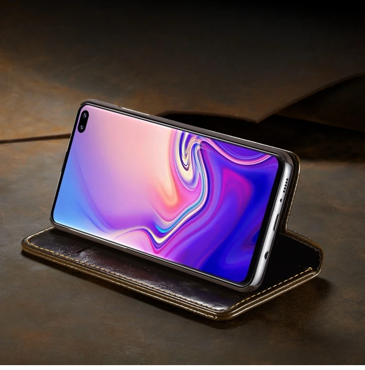 Для samsung Galaxy S10 Чехол samsung S10 Plus чехол кожаный бумажник флип чехол для Coque samsung Galaxy S10 S 10 Plus чехол для телефона