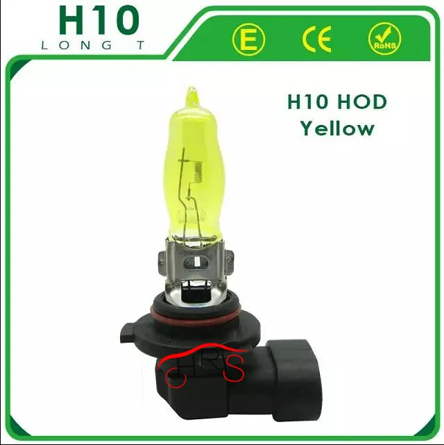 

2 x 12V 3000K 42W Golden Yellow H10 HOD Auto Car Halogen Bulbs Lamps Headlight Fog Light Bulbs
