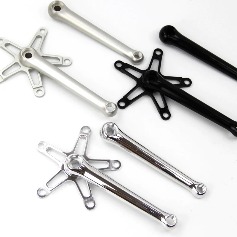 

TWTOPSE Pro Bicycle Square Crank for Brompton Folding Bike Bicycle Crank Set Part BCD 130mm CNC AL7075 t651 Lightweight 360g