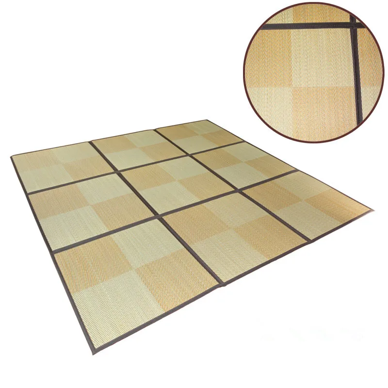 Japanese Traditional Igusa Tatami Carpet Floor Mat Rush Tatami Mat  Floor Sheet 