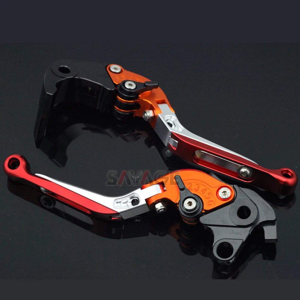 Folding Extendable Brake Clutch Lever Levers (6)