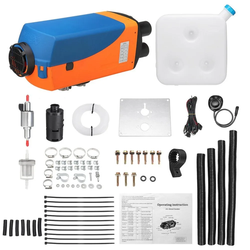 

newCar Heater 5KW 12V Air Diesels Heater Parking Heater With Rotary Switch for RV, Motorhome Trailer, Trucks, Boats