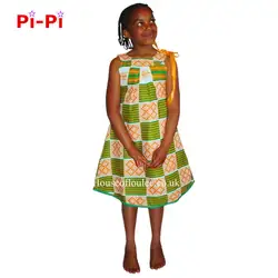 H&D Kids clothing New African riche girl dashiki dress dress traditional print design N9006