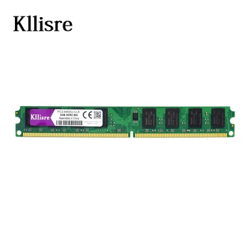 Kllisre DDR2 2GB 800 memory for Desktop RAM non-ECC (INTEL & AMD) System High Compatible