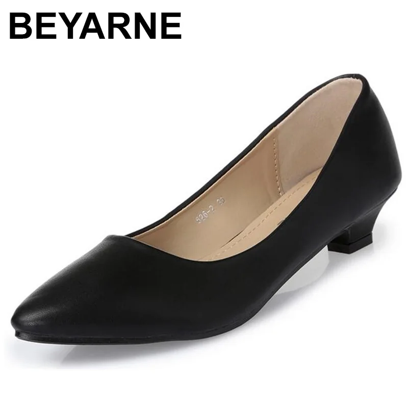BEYARNE/Новейшая женская обувь, модные женские туфли-лодочки, полосатые туфли на квадратном каблуке с пряжкой и ремешком, летняя Женская