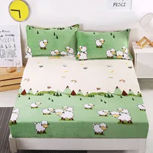 buy bedding flannel sheets and get free shipping on aliexpress com sheep sheets