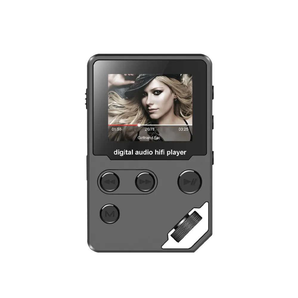 Hot Selling P2 8G MP3 Digital audio HiFi Player Dial Wheel Button Voice