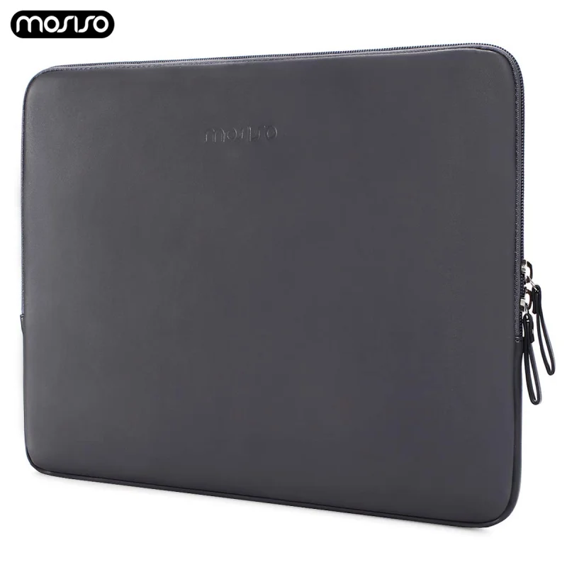 

MOSISO PU Laptop Sleeve Bag for MacBook Air 13 inch Waterproof Notebook Bag Case For MacBook Dell HP Lenovo Asus Women Men Cover