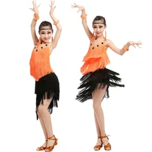 Костюм для латинских танцев для взрослых; платье для латинских танцев с кисточками и бриллиантами для взрослых; детский конкурс латиноамериканских танцев; платья S-4XL