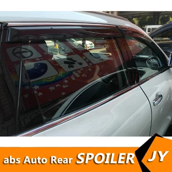 

For Renault Koleos Plastic Window Visor Vent Shades Sun Rain Deflector Guard For Koleos Auto Accessories 4PCS/SET 2017-2018