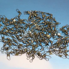 200 шт./лот 4,2 см бочка вращающиеся твердые кольца с защитные приспособления для рыбалки рыболовные приманки для зимней рыбалки Шестерни