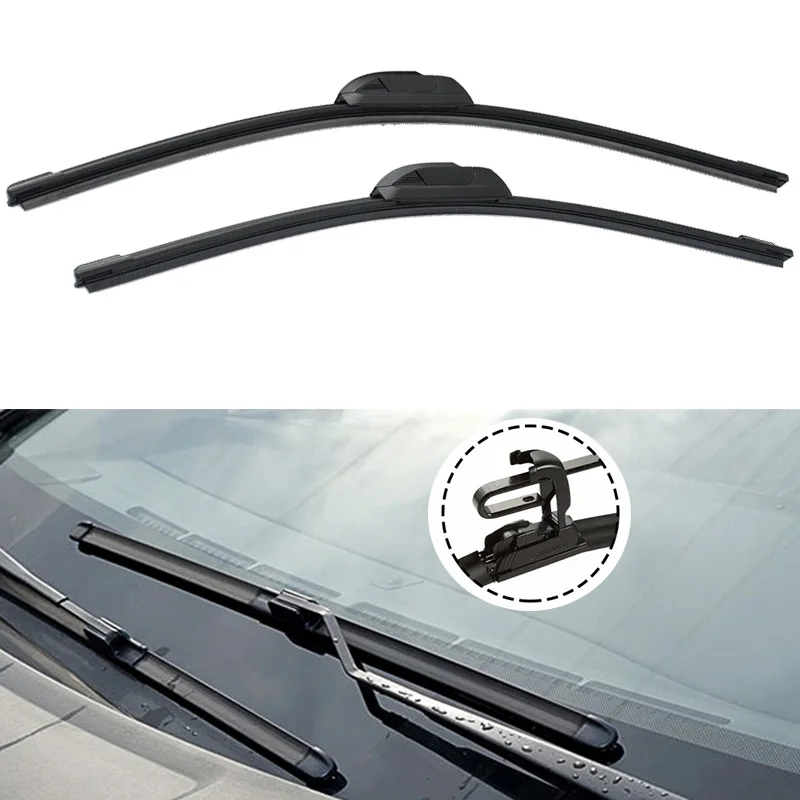 

High Quality Car Wiper Blade Universal U/J Type Hook Arms Windscreen Wipers For hyundai accent tucson ix35 i30 ix25 i10 i20 i40