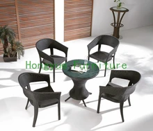 new pe rattan garden set