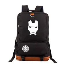 Модный крутой Повседневный рюкзак с изображением Железного человека, Тони Старка, высокое качество, школьная сумка для студентов на каждый день, красивый ранец для ноутбука для мужчин и женщин