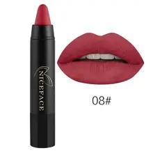 Lábio Beleza Maquiagem Batom Matte Impermeável Beleza Cosméticos Lip Balm Vara Não Líquido Batom maquiagem 12 Cores de Batom
