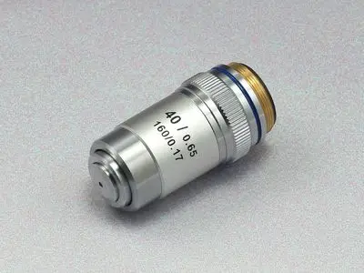 

40X/0.65 DIN45mm Achromatic Objective Lens for Biological Microscope 195mm Universal Objectives