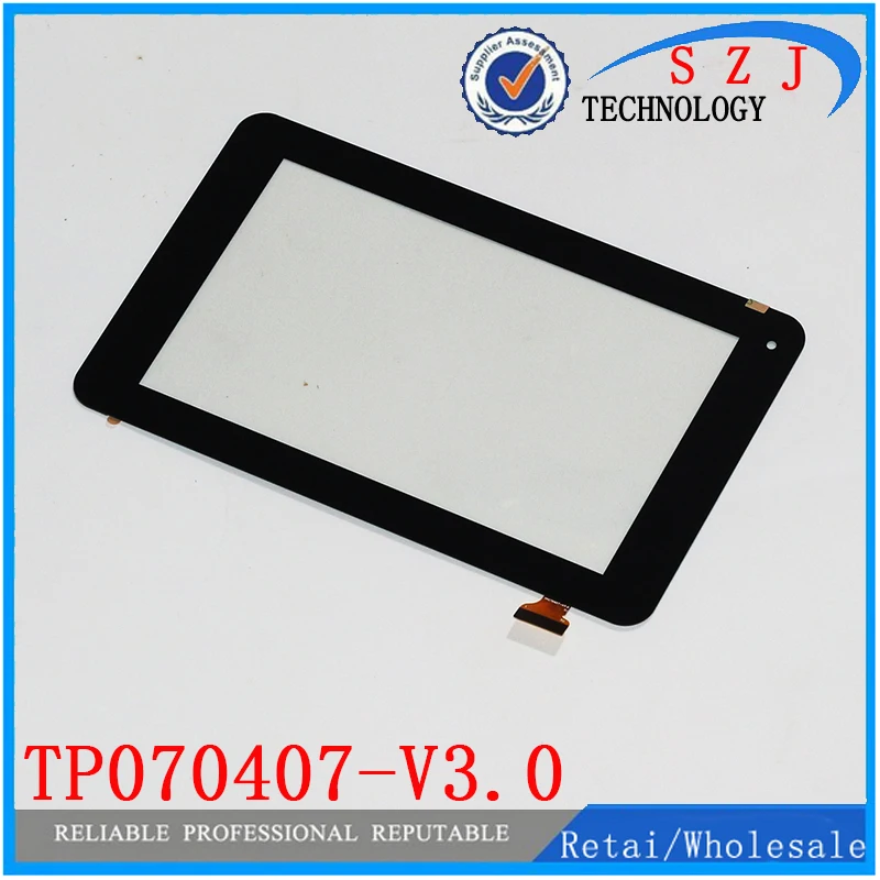 

New 7" inch Tablet PC TP070407 Capacitive Touch screen panel TP070407-V1.0 V3.0 Digitizer Glass Sensor Free Shipping