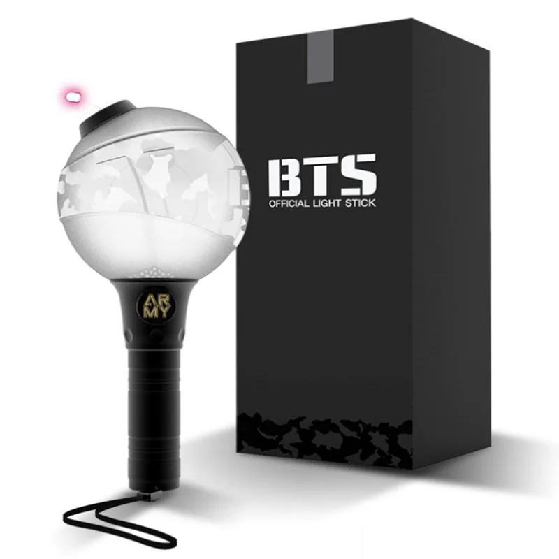 

LED BTS Kpop Stick Lamp Ver.1 ARMY Bomb Bangtan Boys Concert Lamp Fashion Hiphop Lightstick Bangtan Boys Night light Kid gift