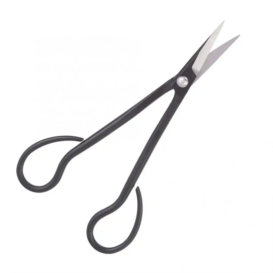 Одетый Сталь ножницы для бонсай ножницы для бонсаи длинная ручка в виде ножниц 185 мм садовые ножницы