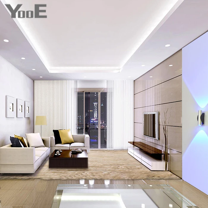 Lâmpadas de Parede branco/amarelo Fonte de Luz : Lâmpadas Led