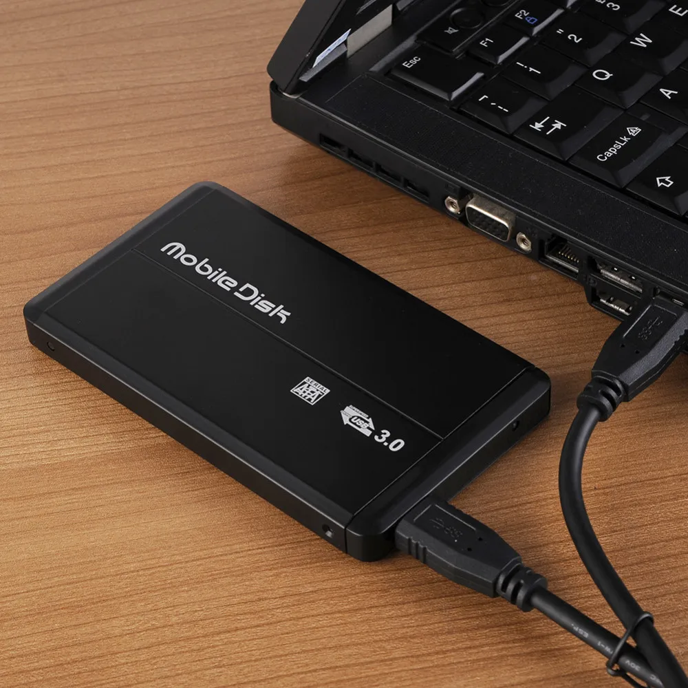 Быстрая скорость USB3.0 SATA SSD коробка SATA Чехлы 2," жесткий диск Alluminio внешний корпус для ноутбука жесткий диск Hdd для Windows/Mac Os