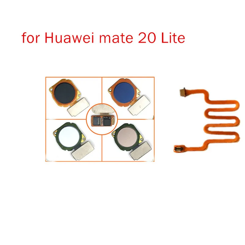 Для huawei mate 20 Lite сканер отпечатков пальцев кнопка домой гибкий кабель датчик возврата для huawei mate 20 Lite запасные части