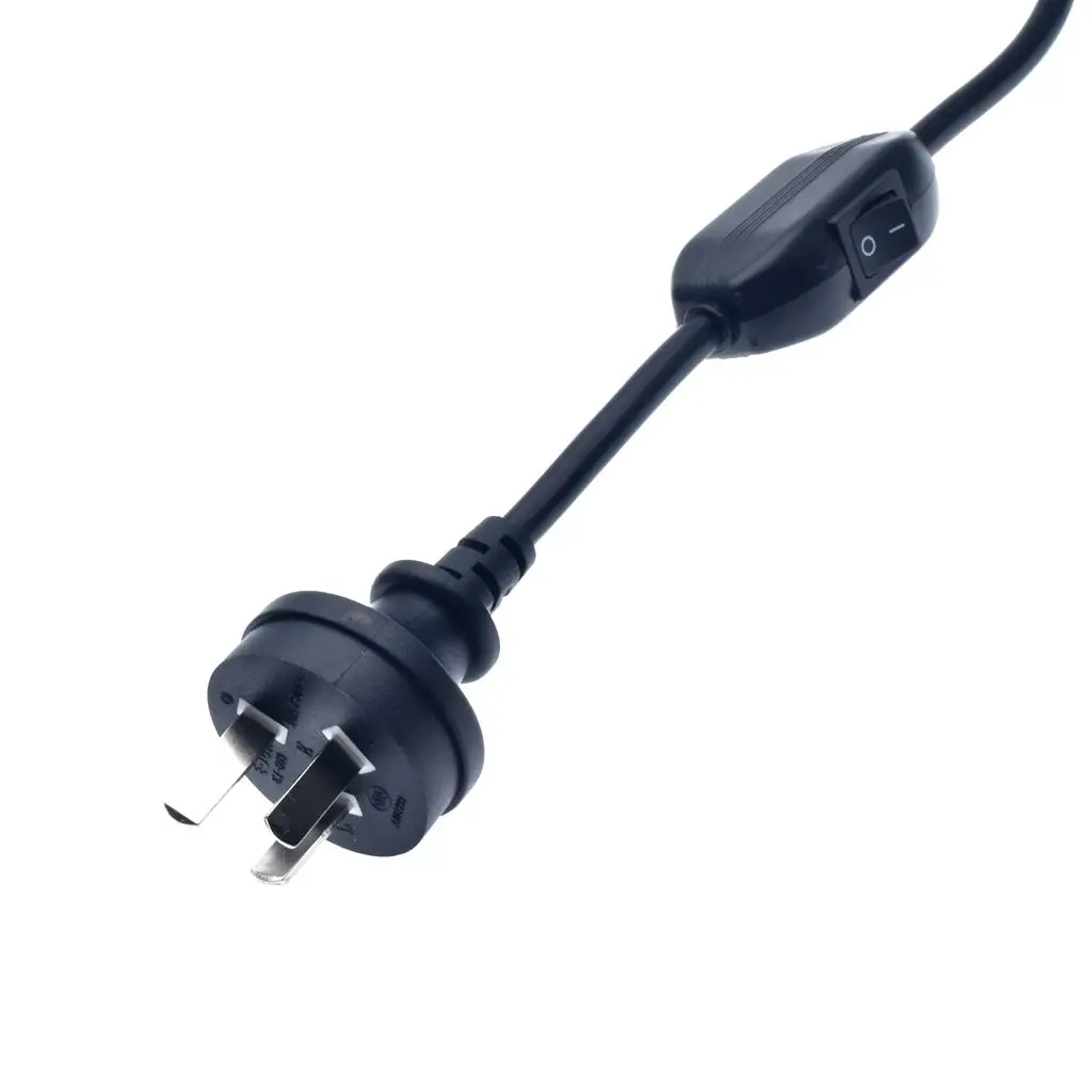 CN AU австралийские кабели питания с переключателем AU на входе в IEC 310 C13 на выходе plu шнур питания для адаптеров переменного тока