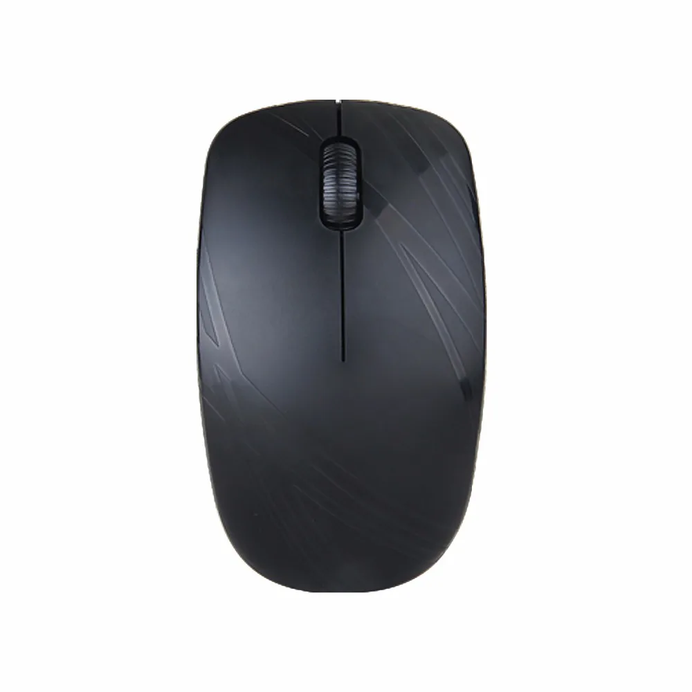 HUO JI 2.4GHz USB Wireless Mouse Portable Office Mute Mice for Notebook