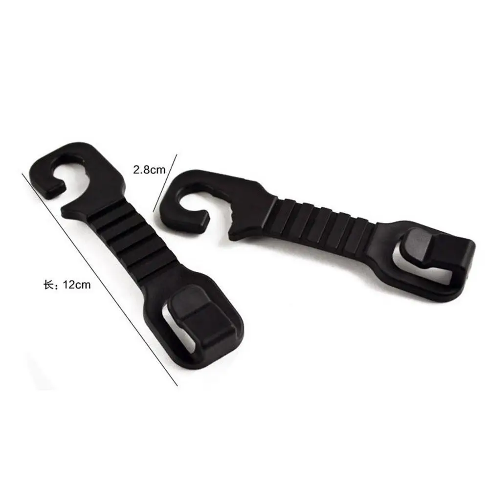 

Car Seat Back Headrest Hook Luggage Bag Cloth Purse Clip Holder Organizer
