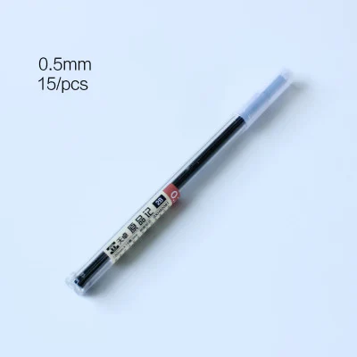 JIANWU 4pcs MUJI style transparent simple automatic pencil creative modeling student stationery - Цвет: Refill 05